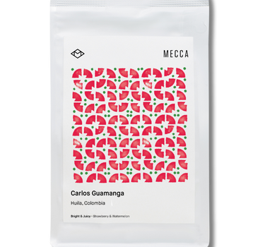 Mecca Coffee - Carlos Mario Guamanga Caturra - Bright & Juicy, Central America, Coffee Beans, Colombia, GST Exempt, Single Origin