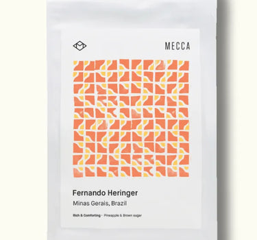 Mecca Coffee - Fernando Heringer - Brazil, Coffee Beans, GST Exempt, Rich & Comforting, Single Origin, South America